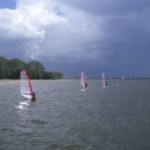 Surfen op de Zoetermeerseplas (Tineke Kooyman)