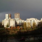 Storm dreigt boven Zoetermeer (Elly van Orsouw)
