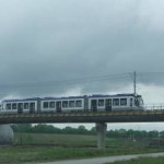Een RandstadRail voertuig (Jochem Bood)
