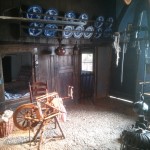 Het interieur van een oude boerderij (1)