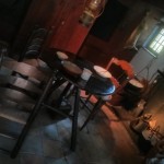 Het interieur van een oude boerderij (2)