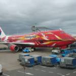 De Boeing 747-400 van Malaysia Airlines