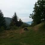 Uitzicht vanaf de Camping