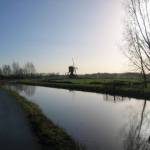 Een, bijna, winters landschap