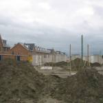 Uitzicht in de achtertuin