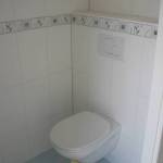 De wc op de begane grond
