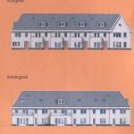 De voor- en achtergevel