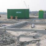 De twee onder een kap woningen