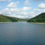 Uitzicht vanaf Oleftal Staumauer