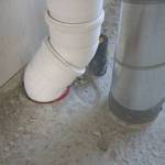 De afvoer in de 1e verdieping (2)