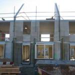 Kozijnen van keukenraam en voordeur (2)