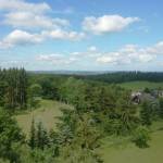 Uitzicht op Wolfgarten