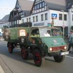 De wagen van Privatbrauerei Bosch