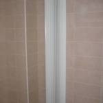 De badkamer radiator