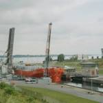 Sluis voor het grote vrachtverkeer