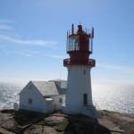 Vuurtoren bij Lindenes