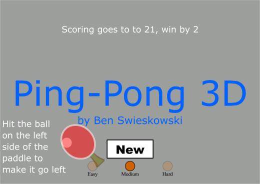 Ping-Pong 3D