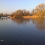 Mooie zijarm van de Noord Aa