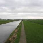 Het smalle voetpad langs de Papenvaart (2)