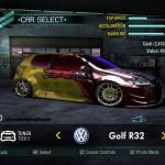 Volkswagen Golf R32 - Need For Speed Carbon - Pharrell