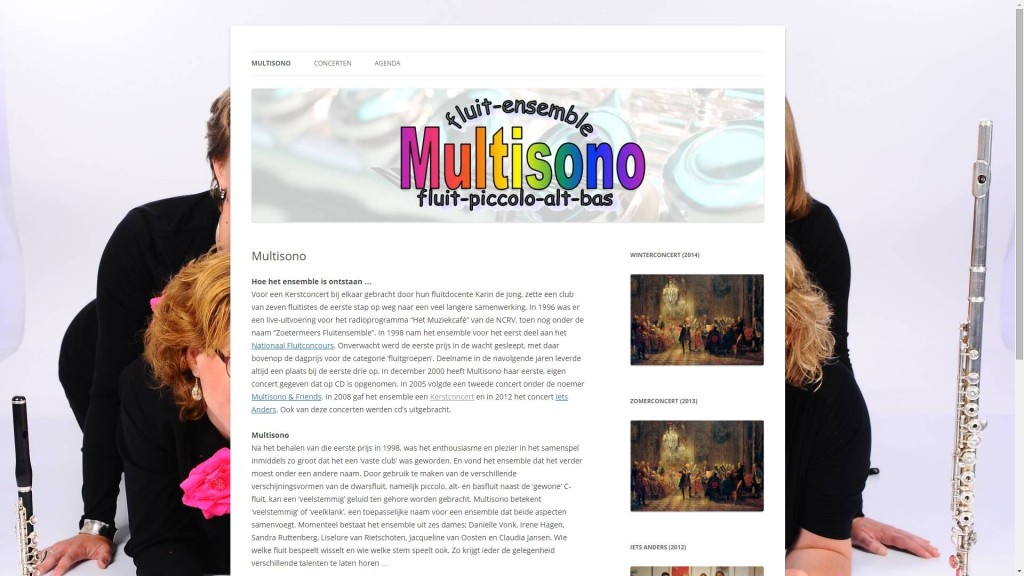 Fluit-ensemble Multisono - fluit-picolo-alt-bas