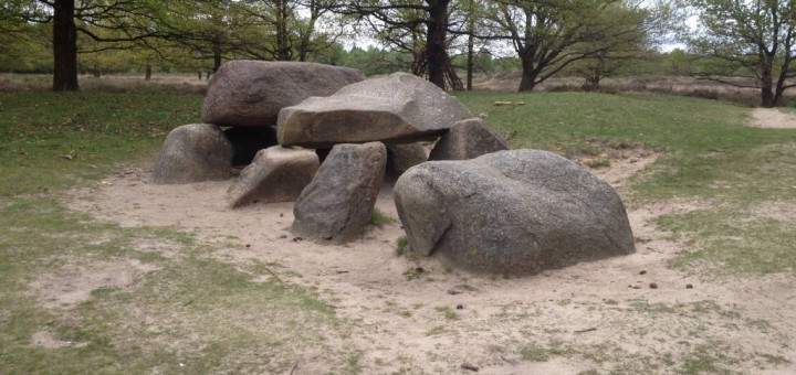 In het Nationaal Landschap Drentsche Aa vind je dit gave hunebed.