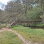 In de uitlopers van het Nationaal Landschap Drentsche Aa staat deze brug over de Drentsche Aa.