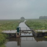 Op het laatste stuk van de wandeling kwamen we langs dit mooie dammetje.