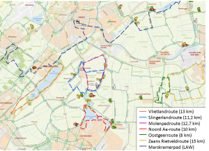Wandelroutes Land van Wijk en Wouden