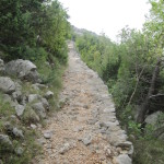 Paadje in Parc National de Paklenica