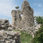 De overblijfselen van Vecko Kula in Starigrad Paklenica