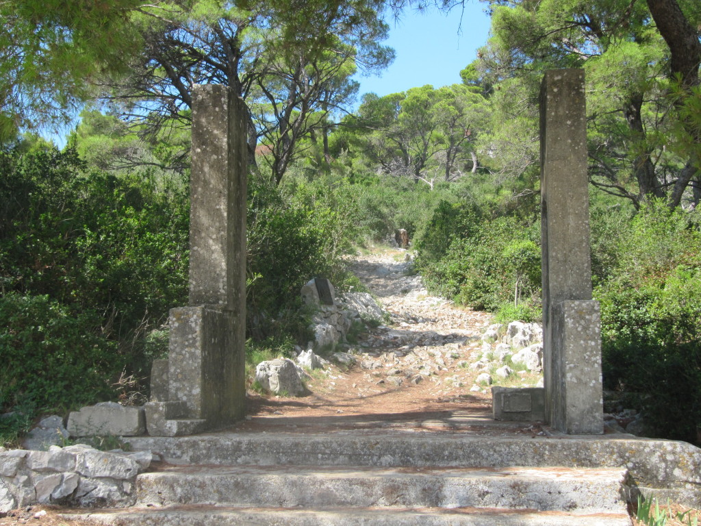 Mooi poortje op het eiland Pasman