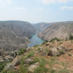 Parizevacka glavica, een mooi uitzicht op de river Zrmanja