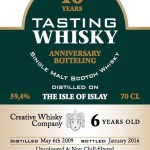 Creative Whisky Company Tasting Whisky Anniversary Botteling