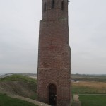 De Plompe Toren is het enige overblijfsel van het dorp Koudekerke.