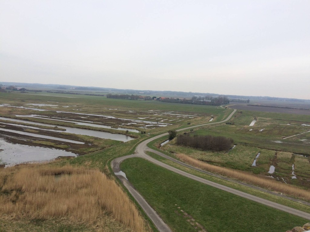 Het uitzicht vanaf de Plompe Toren is erg fraai.