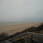 Het Noordzeestrand aan de kant van het dorpje Ellemeet is erg fraai.