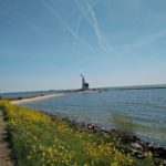 Het Paard van Marken is een markante, witte, vuurtoren.
