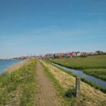 Een heel fraai uitzicht op de haven van Marken.