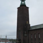 Het Stadhuis van Stockholm is een erg fraai gebouw met een nog veel mooiere toren ernaast.