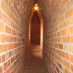 Een fraai gangetje in de toren van het Stadhuis van Stockholm.