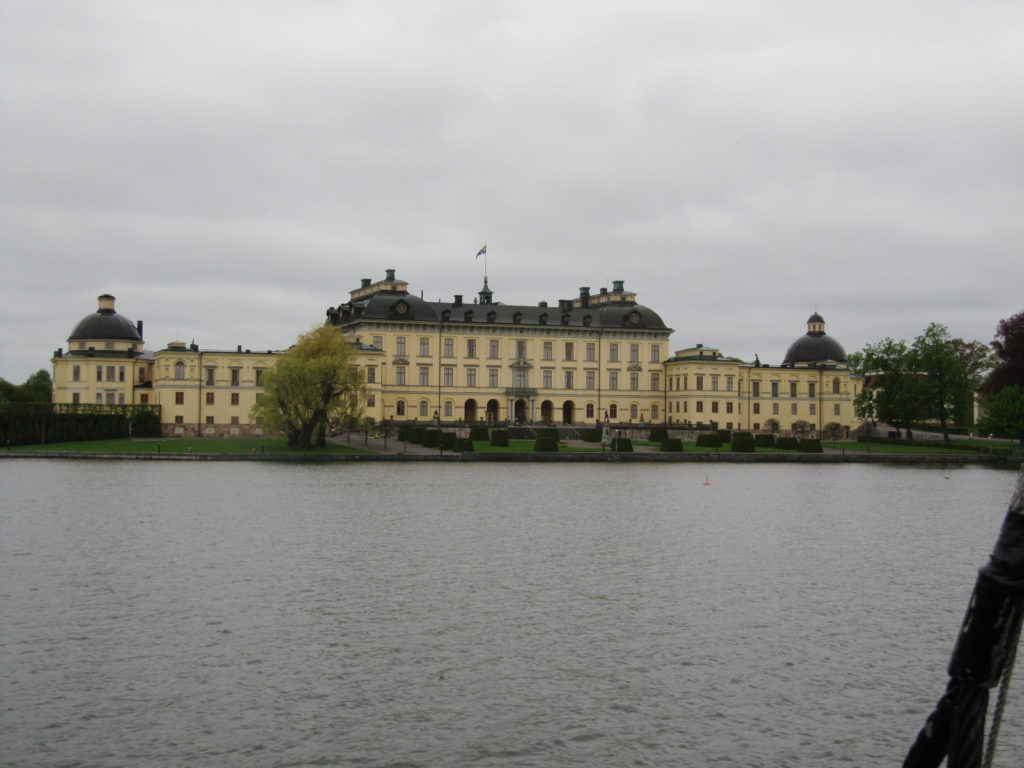 Het Drottningholm Palace is erg indrukwekkend, zoals deze foto goed laat zien.