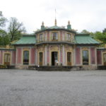 In de paleistuinen van Drottingholm Palace staat dit Chinees Paviljoen dat compleet te bezichtigen is.