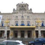 In Stockholm staat dit theater met gouden randje.
