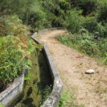 Tijdens de wandeling kwamen we een heel eind langs deze fraaie Levada te wandelen.