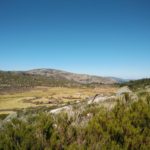 Tijdens de wandeling hadden we constant last van dit mooie uitzicht.