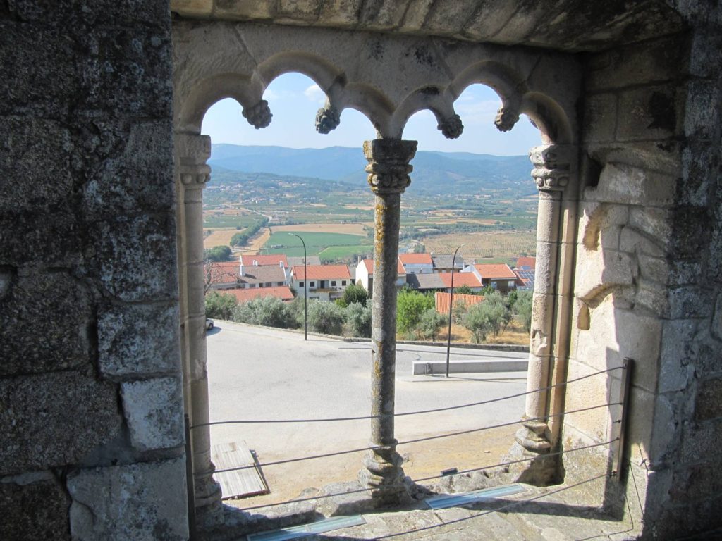 Uitzicht vanaf Castelo Medieval e Paco dos Cabrais in Belmonte.