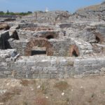 In Conimbriga staan deze restanten van een groot badhuis.