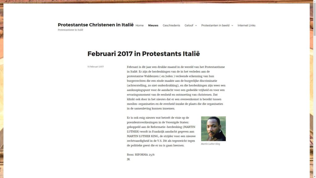 Protestantse Christenen in Italië