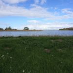 Vanaf de dijk had je dit mooie uitzicht richting het Zwarte Meer.